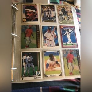 Deion Sanders baseball/football cards